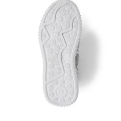 Casual Slip-On Mary Janes - White Multi