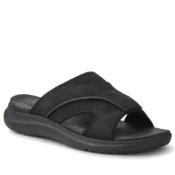 Casual Slip-On Sandals - Black