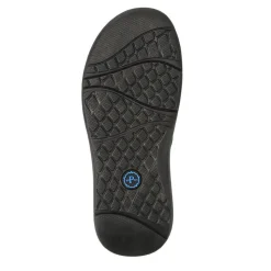 Casual Slip-On Sandals - Black