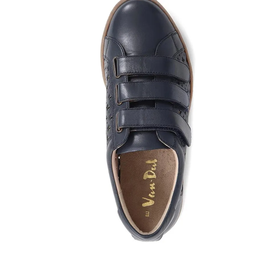 Casual Touch Fasten Shoes - Navy