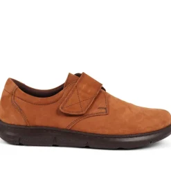 Casual Touch Fasten Shoes - Tan