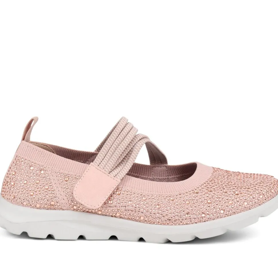 Casual Trainer Pumps - Blush