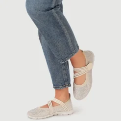 Casual Trainer Pumps - Gold