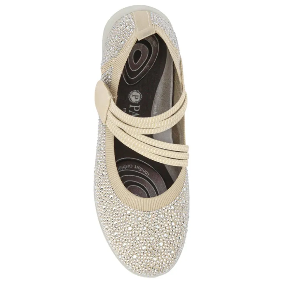Casual Trainer Pumps - Gold