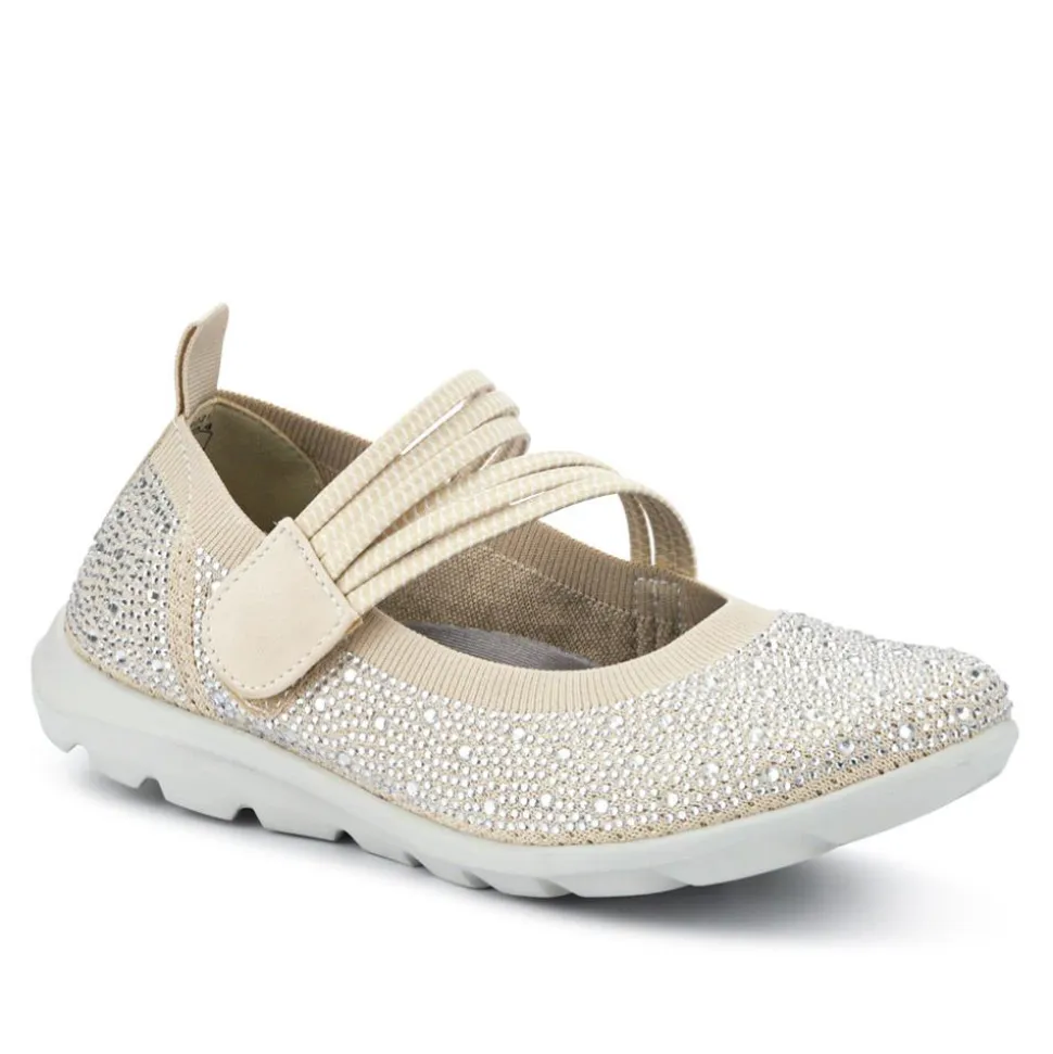Casual Trainer Pumps - Gold