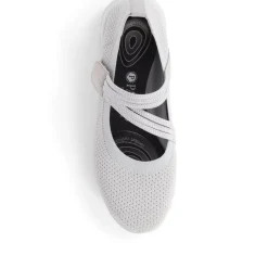 Casual Trainer Pumps - Light Grey