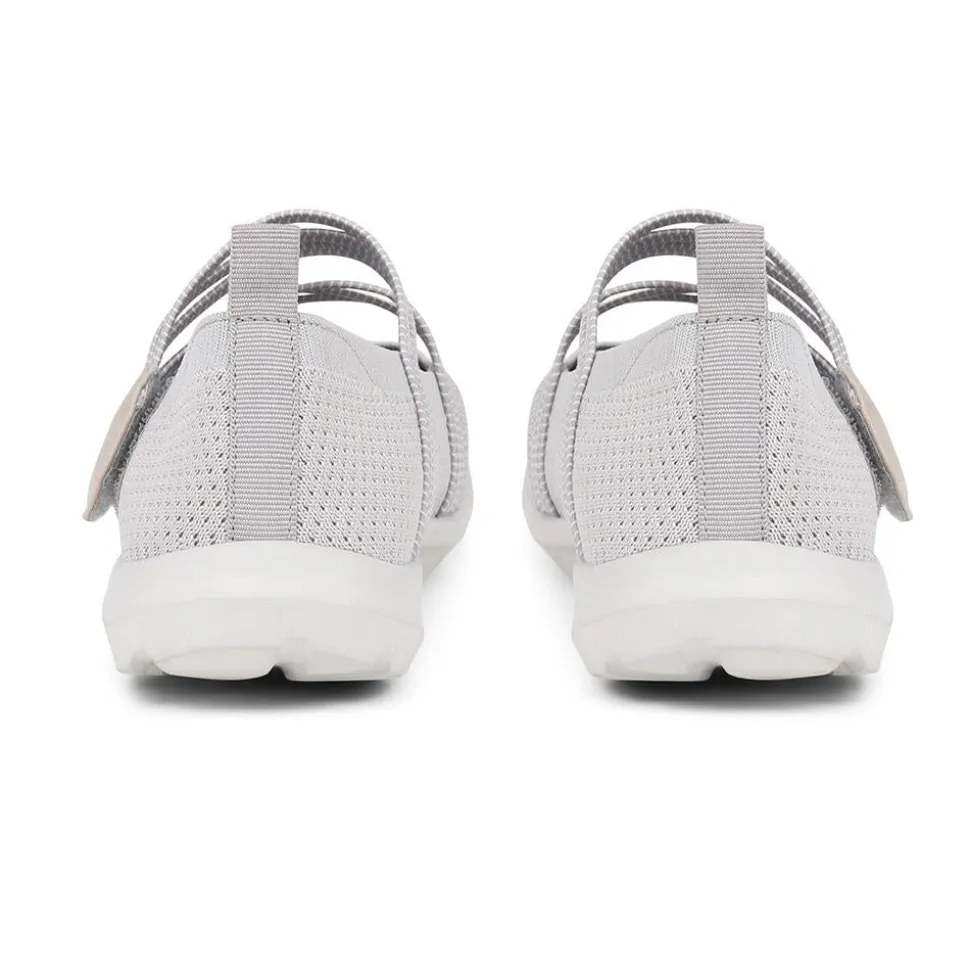 Casual Trainer Pumps - Light Grey