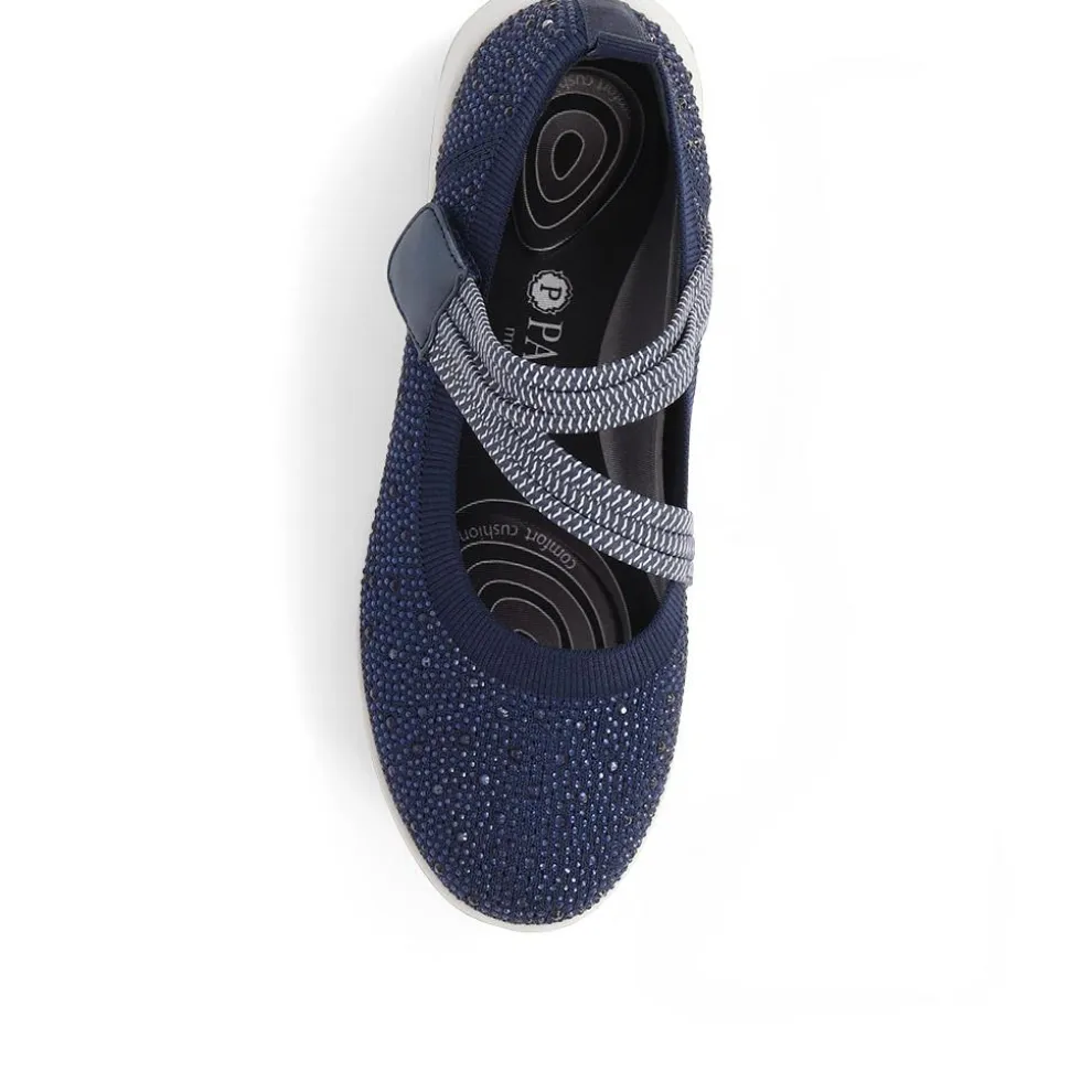 Casual Trainer Pumps - Navy