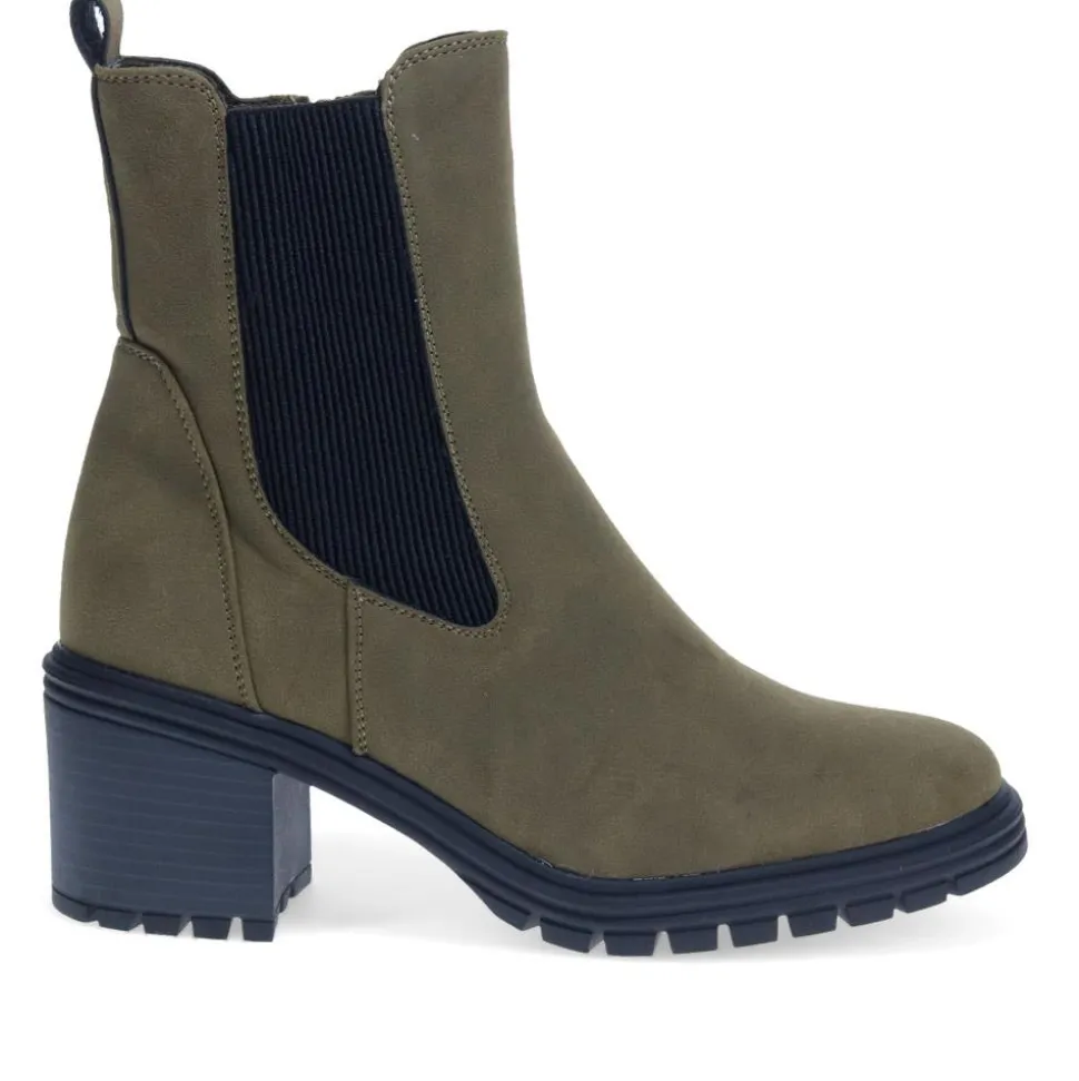 Chelsea Ankle Boots - Khaki