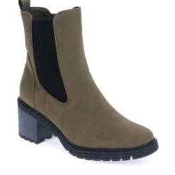 Chelsea Ankle Boots - Khaki