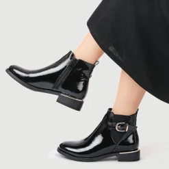 Chelsea Boots - Black Patent