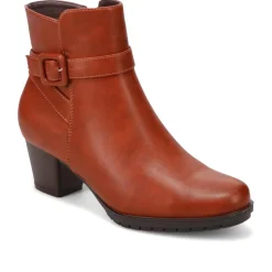 Chic Ankle Boots - Tan