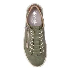 Chunky Dual-Fastening Trainers - Green