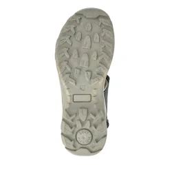 Chunky Dual Touch-Fasten Sandals - Light Blue