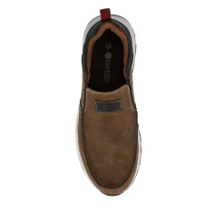 Chunky Elasticated Slip-On Shoes - Brown