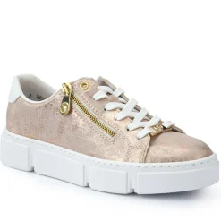 Chunky Extra-Cushioned Trainers - Rose Gold