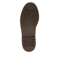 Chunky Leather Casual Lace Up Shoes - Brown