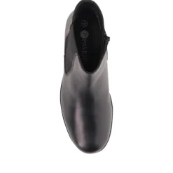 Chunky Leather Chelsea Boots - Black