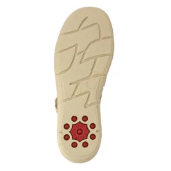 Chunky Mary Janes - Beige