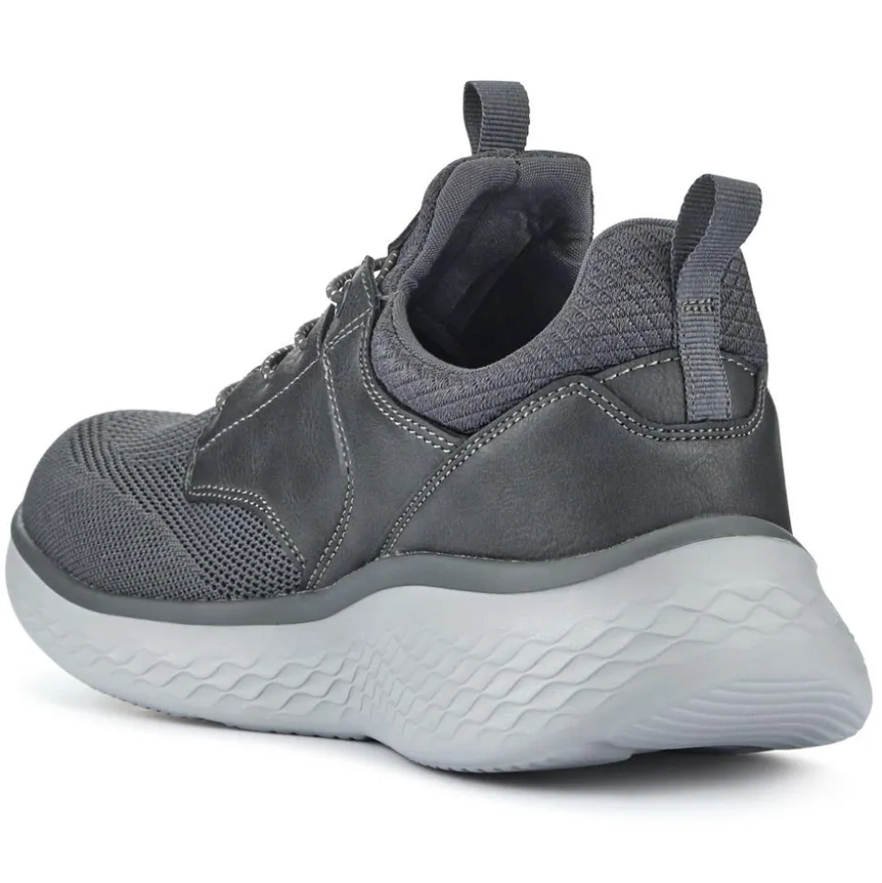 Chunky Slip-On Trainers - Charcoal