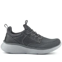 Chunky Slip-On Trainers - Charcoal