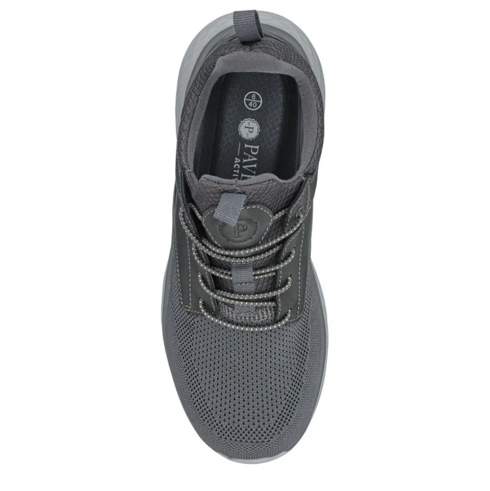 Chunky Slip-On Trainers - Charcoal