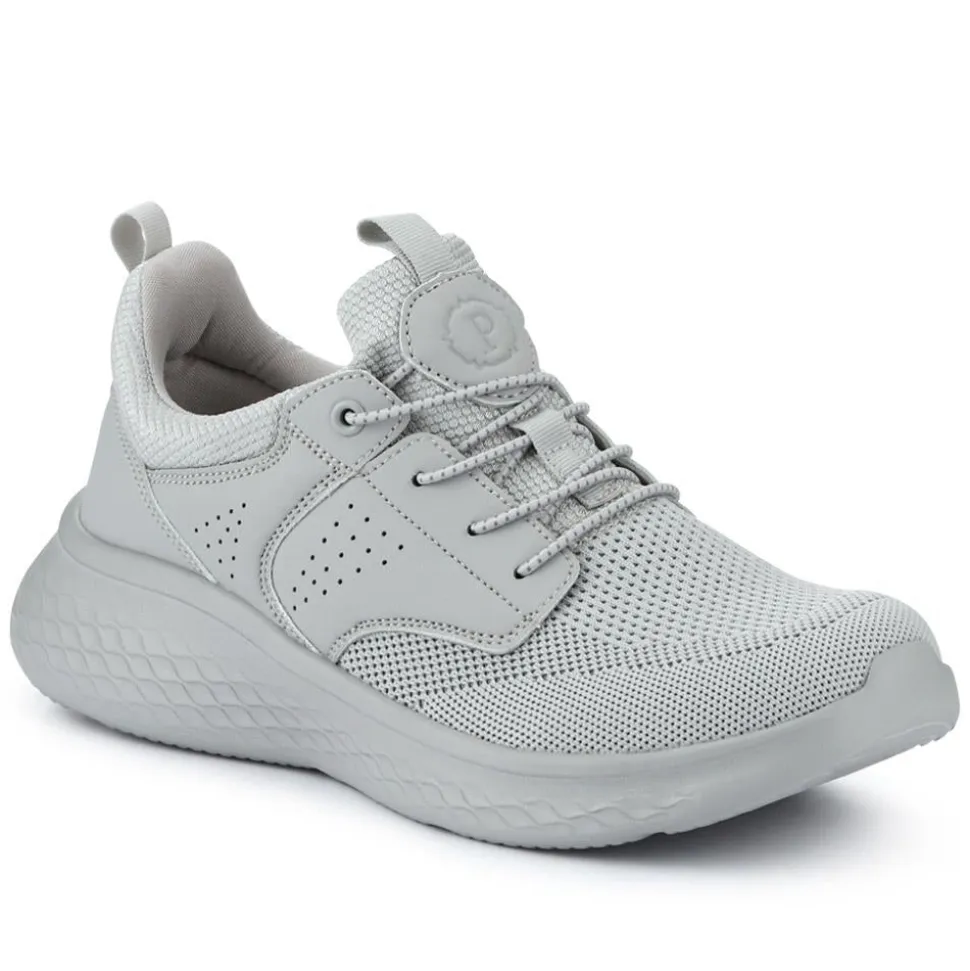 Chunky Slip-On Trainers - Grey
