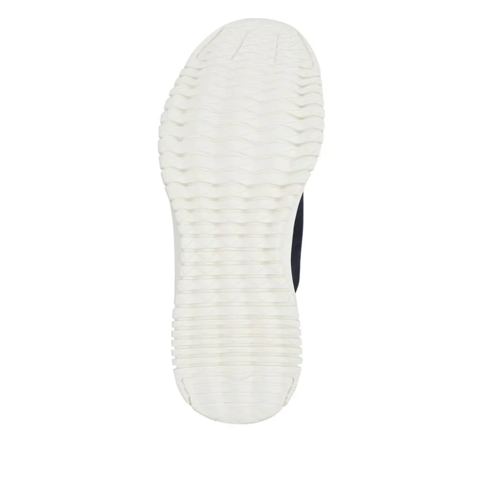 Chunky-Soled Lace-Ups - Navy