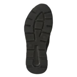 Chunky-Soled Slip-On Trainers - Black