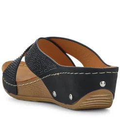Chunky Sole Mules - Black