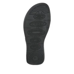 Chunky Toe Post Sandals - Black