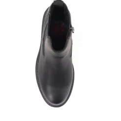 Chunky Water-Resistant Chelsea Boots - Black