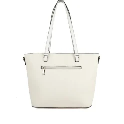 Classic Detail Tote Bag - Cream
