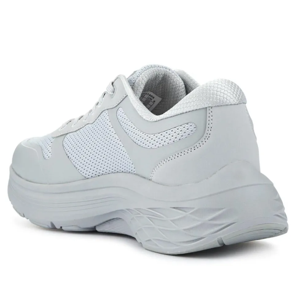 Comfortable Lace-Up Trainers - Grey