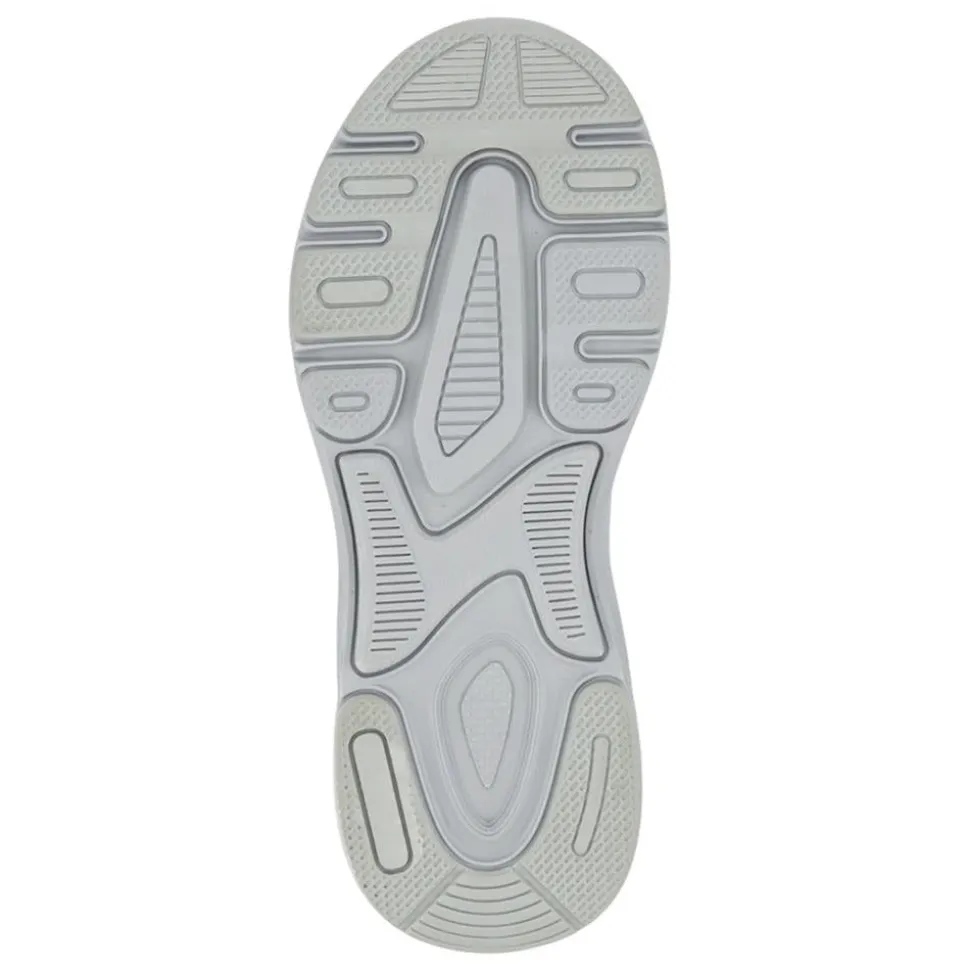 Comfortable Lace-Up Trainers - Grey