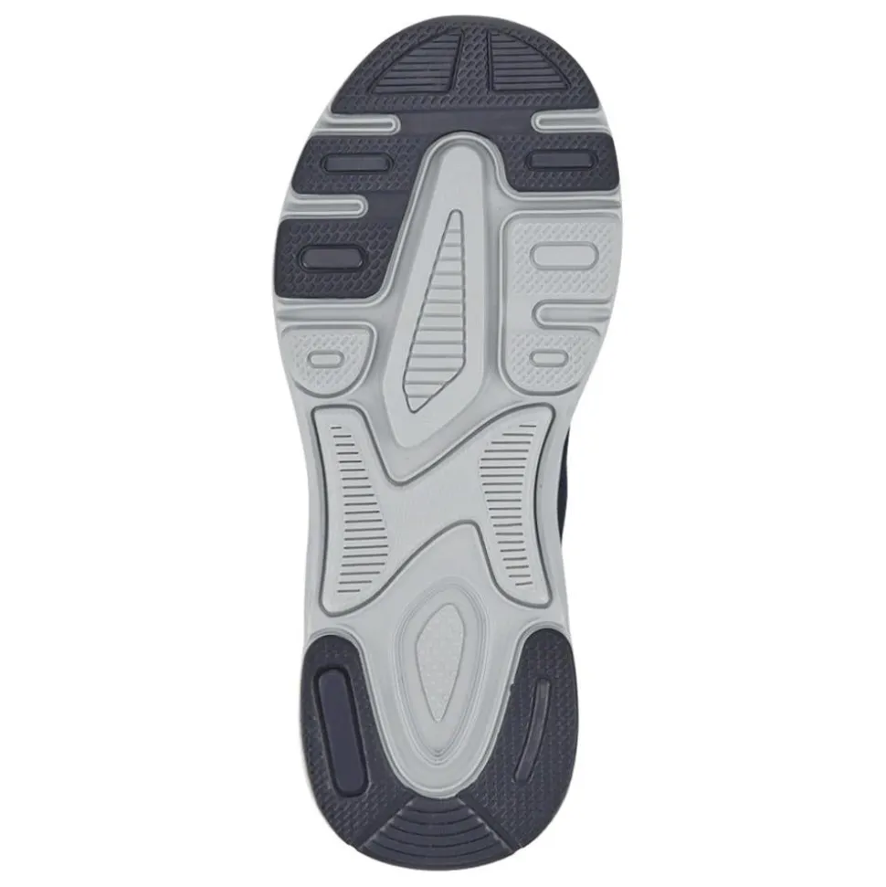 Comfortable Lace-Up Trainers - Navy