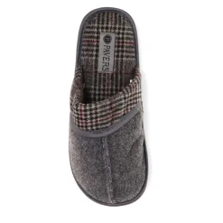 Comfortable Mule Slippers - Grey