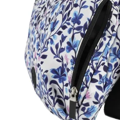 Comfort Cross Body Bag - White Floral