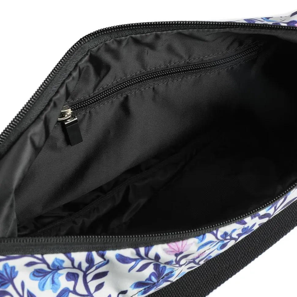 Comfort Cross Body Bag - White Floral