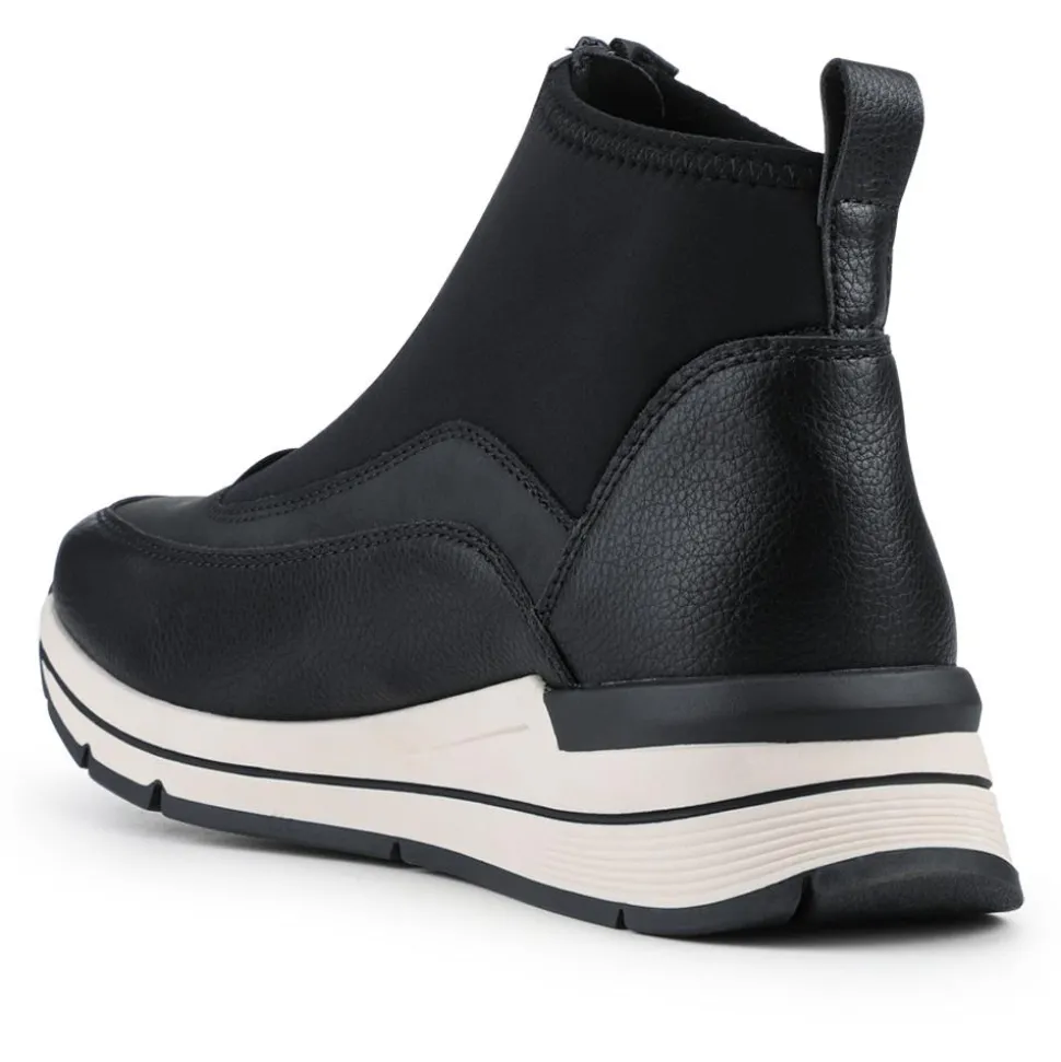 Comfort Platform Boots - Black