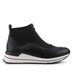 Comfort Platform Boots - Black