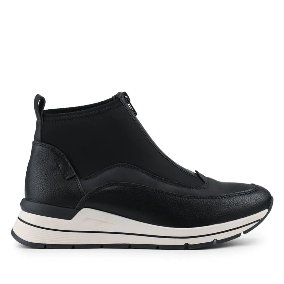 Comfort Platform Boots - Black