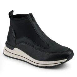 Comfort Platform Boots - Black