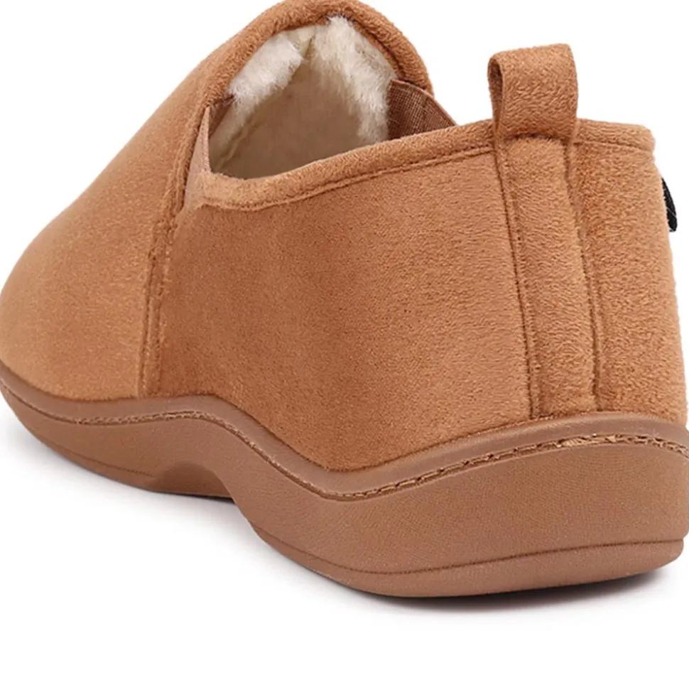 Comfy Antibacterial Slippers - Tan