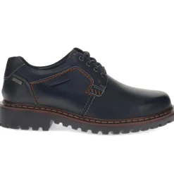 Commando Tread Lace-Up Shoes - Black