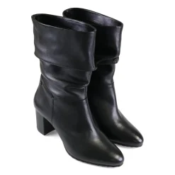 Contemporary Comfort Boots EE Fit - Black Leather