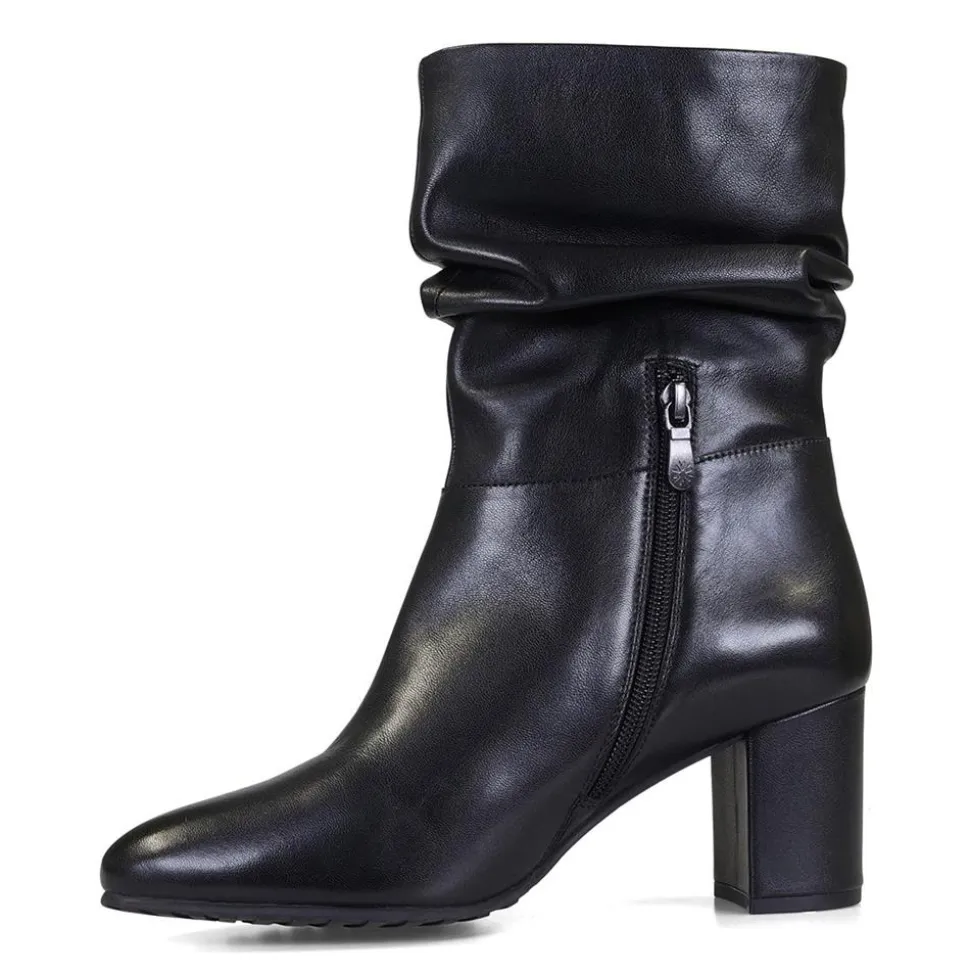 Contemporary Comfort Boots EE Fit - Black Leather
