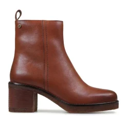 Contemporary Comfort Boots EE Fit - Tan Tumbled Leather