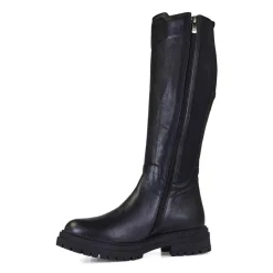 Contemporary Comfort Boots E Fit - Black Leather
