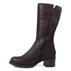 Contemporary Comfort Boots E Fit - Dark Brown Tumbled Nubuck